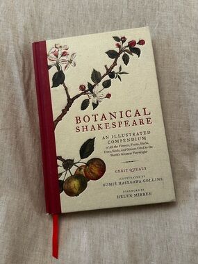 Botanical Shakespeare An Illustrated Compendium Flowers Fruits Herbs Hardcover